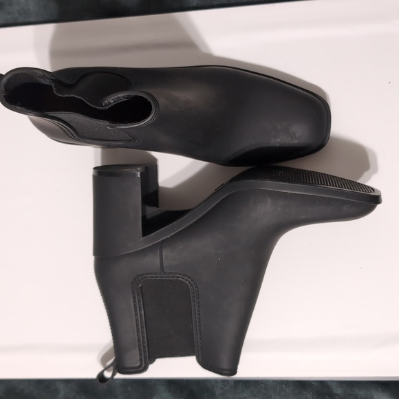 Jeffrey Campbell ankle rubber boots womens - Size 9 - Picture 4 of 8